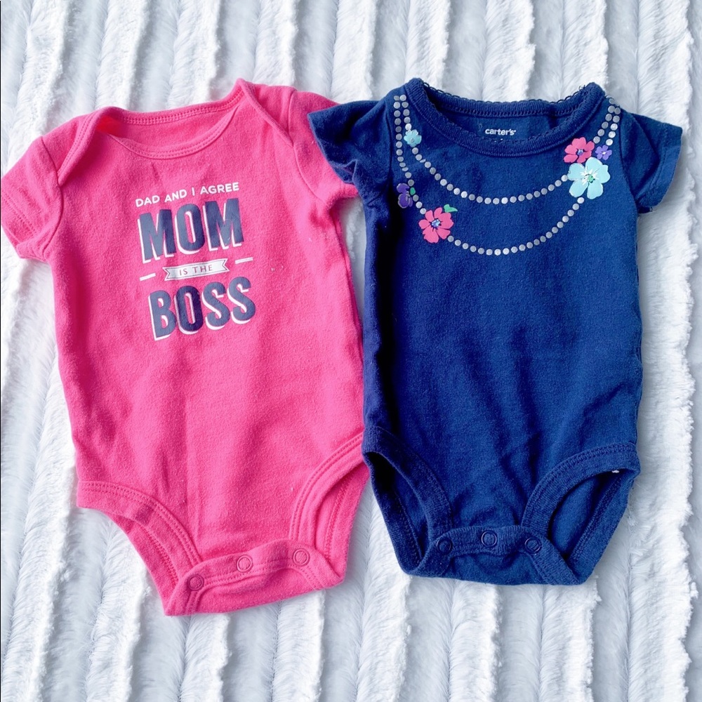 NB Carter’s Onesies